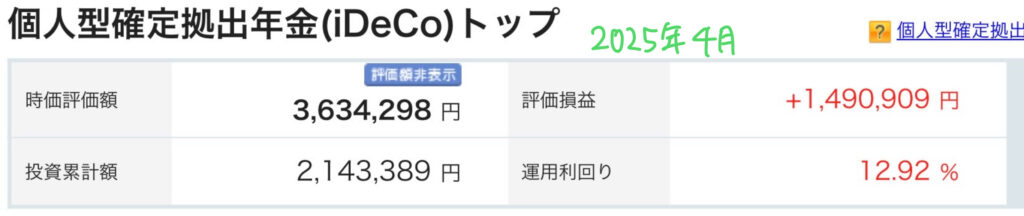 iDeCo2025年4月