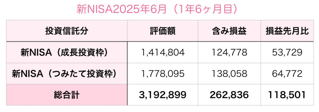 新NISA2025年6月