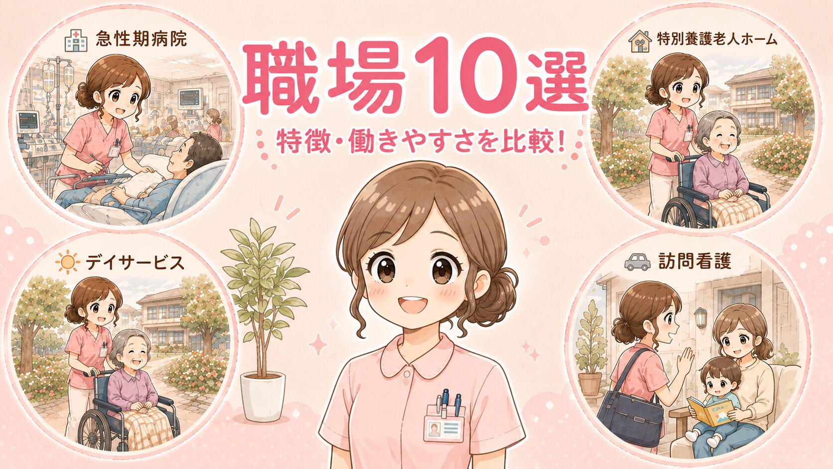 【看護師ママが本当に働きやすい職場】現役ナースの本音チェックリスト