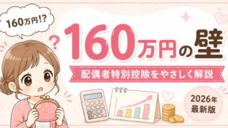【2026年版】160万円の壁（旧150万円の壁）とは？配偶者特別控除をわかりやすく解説